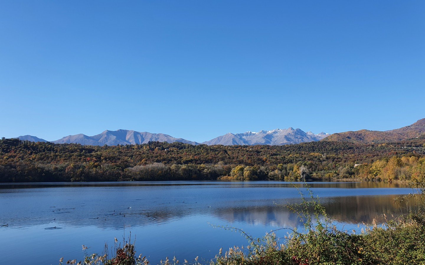 Una boccata d'aria al lago piccolo di Avigliana